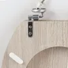 MSV WC Sitz Toilettendeckel MDF Holzkern "Parkett" Produktbild-Vorschau 4