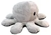 Wende-Oktopus XXL grau schwarz - ca. 60 cm Produktbild-Vorschau 2