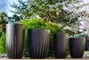 Pot Stripped ECO recyclé noir 25 x 30 cm Voir les images du produit 24