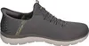 Side view of a gray Skechers sneaker. Náhled obrázku produktu