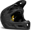 A black MET Parachute MCR MIPS bicycle helmet is shown against a white background. Voir les images du produit
