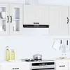 vidaXL Armoire de cuisine suspendue Lucca Blanc Matériau Voir les images du produit 3