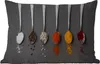 MuchoWow® Outdoor Kissen - Gewürze - Löffel - Tisch - Produktbild-Vorschau 1