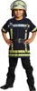 A child wearing a firefighter costume. Produktbild-Vorschau