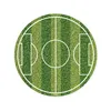 Essbarer Tortenaufleger Fußballfeld Design aus Fondant Produktbild-Vorschau 1