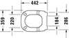 Duravit WC-Sitz D-CODE mit Absenkautomatik weiß Produktbild-Vorschau 7
