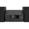 A stereo system with two speakers and a central unit is shown against a white background. Anteprima dell’immagine prodotto