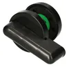 A black and green toilet stall lock with a handle. Náhled obrázku produktu