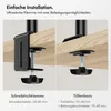 VonHaus Monitor Halterung mit Laptop Ständer mit Produktbild-Vorschau 4