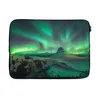 MuchoWow® Laptop Hülle 13 Zoll Nordlichter - Berge - Produktbild-Vorschau 1
