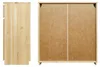 Sideboard Holzkommode mit 2 Schubladen u. 2 Türen Kiefer Produktbild-Vorschau 10