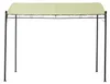 Anbau-Pavillon MANTOVA 3x3 Meter, ecru Produktbild-Vorschau 2