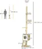 Drapak dla kota PawHut, wysokość sufitu, 240-260 cm, drzewo Podgląd zdjęcia produktu 3