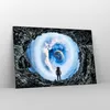 Bilder auf glas - Kosmos Planet - 120x80cm - Glasbilder - Produktbild-Vorschau 4