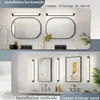 ZMH LED Spiegelleuchte Bad Spiegellampe 50CM 10W Badlampe Produktbild-Vorschau 11