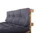 Palettenkissen Rückenkissen für Palettenmöbel, 120 x 40 x Produktbild-Vorschau 2
