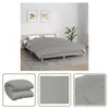 The Living Store Gewichtsdecke Grau 220x235 cm 15 kg Stoff Produktbild-Vorschau 1