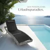 tectake® Rattan Sonnenliege Moana 69 x 211 x 41 - 94 cm Produktbild-Vorschau 8