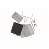 A collection of accessories for an air fryer, including a rotisserie basket, drip tray, and mesh racks. Produktbild-Vorschau