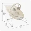 MoMi GLOSSY Babywippe mit 8 Melodien, 3 Vibrationsstufen, Produktbild-Vorschau 4