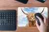 MuchoWow® Mauspad Mousepad Schottischer Highlander - Wolke Produktbild-Vorschau 4