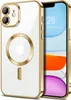 Coque transparente magnétique pour iPhone 11, compatible Voir les images du produit 1