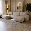 Chilly Fluffy Ecksofa U – Designer Schlafsofa 374x177cm in Produktbild-Vorschau 3