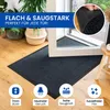 Hochwertige blau-schwarze Fußmatte 90x150 cm – rutschfest, Produktbild-Vorschau 2