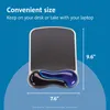 Duo-Gel-Mauspad mit Handballenauflage, ergonomisches Produktbild-Vorschau 2
