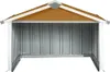 A front view of a garden shed or mower garage. Náhľad obrázku produktu