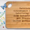 Mr. & Mrs. Panda Schneidebrett Spruch 31. Geburtstag - Produktbild-Vorschau 3