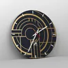 Wanduhr - Rund - Glasuhr - Abstraktion Stück Modern - Produktbild-Vorschau 4