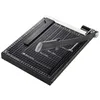 A black paper trimmer with a grid pattern and measurement markings. Produktbild-Vorschau