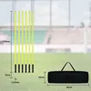 NAIZY Slalomstangen Fussball Trainingszubehör Hürden Set Produktbild-Vorschau 5