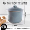 Römertopf Frische-Topf MAXI PLUS 5,5 Liter - Kartoffeltopf Produktbild-Vorschau 6