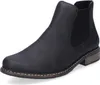 A black Chelsea boot is shown against a white background. Náhled obrázku produktu