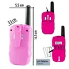 X4-TECH Walkie Talkie set di 2 rosa Anteprima dell’immagine prodotto 5