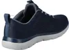 A side view of a blue athletic shoe. Produktbild-Vorschau