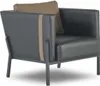 Arbeitszimmer Leder Sitzmöbel Designer 2-Sitzer 2x Produktbild-Vorschau 2