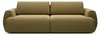 Schlafsofa 4-Sitzer - Chenille-Stoff - Olivgrün - MONELIA Produktbild-Vorschau 1