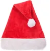 A red Santa hat with a white trim and a white pom-pom on top, isolated on a white background. Anteprima dell’immagine prodotto
