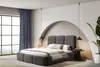 Polsterbett Doppelbett GRACIA 180x200cm in Stoff Macau Produktbild-Vorschau 1