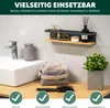 eluno Gewürzregale 2er Set mit Bambusboden, platzsparende Produktbild-Vorschau 5