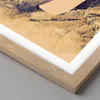 Gerahmtes Poster - Rahmen in heller Eiche - Frau Vögel Produktbild-Vorschau 2