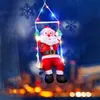 Sitzender Weihnachtsmann auf einer Schaukel | mit 20 bunten Produktbild-Vorschau 5