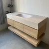 Set lavabo sospeso - Pietra sinterizzata - Effetto Anteprima dell’immagine prodotto 12