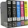 A set of five ink cartridges for a printer. Produktbild-Vorschau