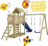 Torre giochi Wickey MultiFlyer con tetto in legno e Anteprima dell’immagine prodotto 2