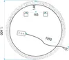 Rea Spiegel Led Yh-3562 60Cm Transparent Produktbild-Vorschau 8