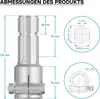 Kloubový hřídel, PTO 175 mm pouzdro s drážkovaným uložením Náhled obrázku produktu 7